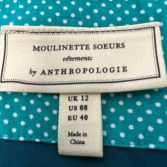 Anthropologie Moulinette Soeurs Women Maxi Dress- 8 - Picture 10 of 10